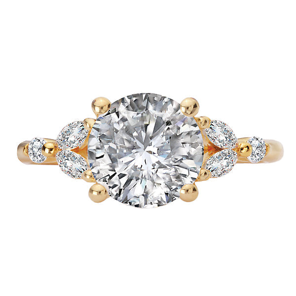 Diamond Semi-Mount Engagement Ring