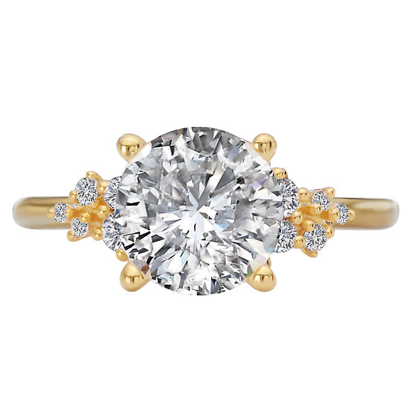 Semi-Mount Diamond Engagement Ring