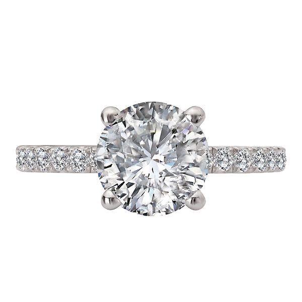 Diamond Semi-Mount Engagement Ring