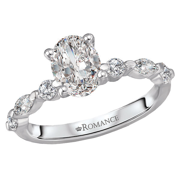 Classic Semi-Mount Diamond Ring