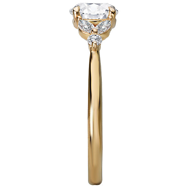 Diamond Semi-Mount Engagement Ring