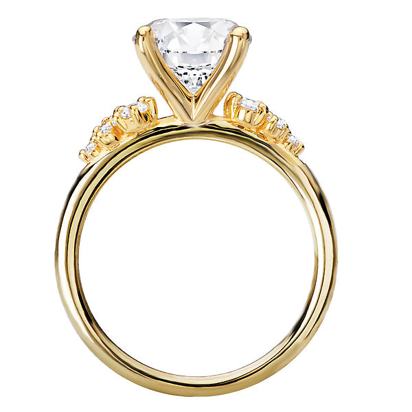 Semi-Mount Diamond Engagement Ring