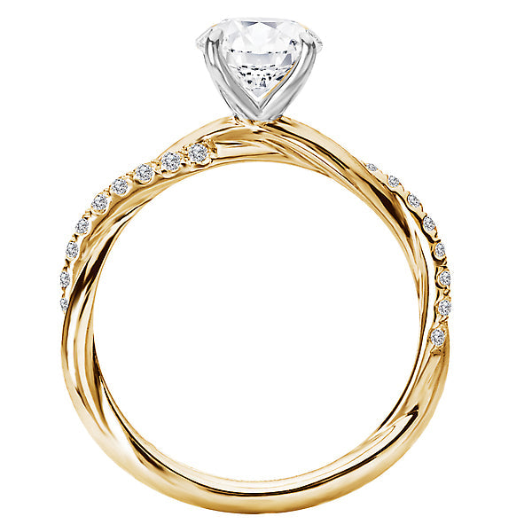 Semi-Mount Diamond Engagement Ring