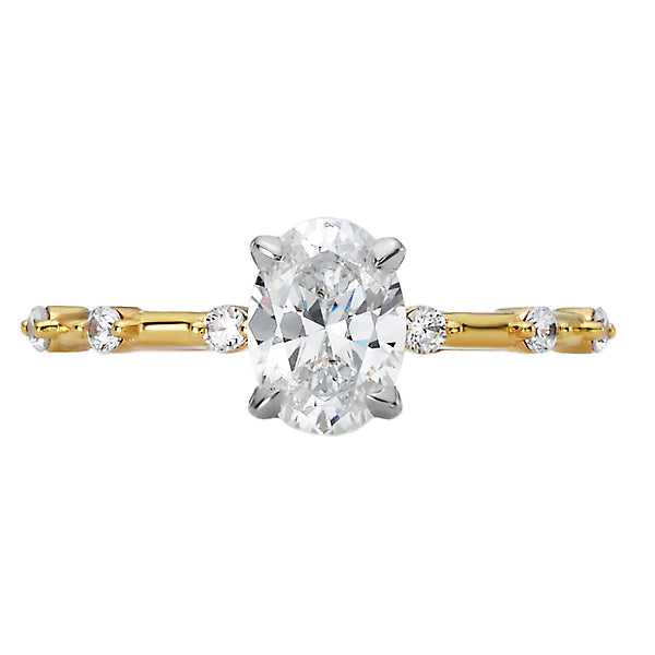 Semi-Mount Diamond Engagement Ring