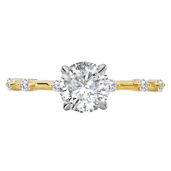 Semi-Mount Diamond Engagement Ring