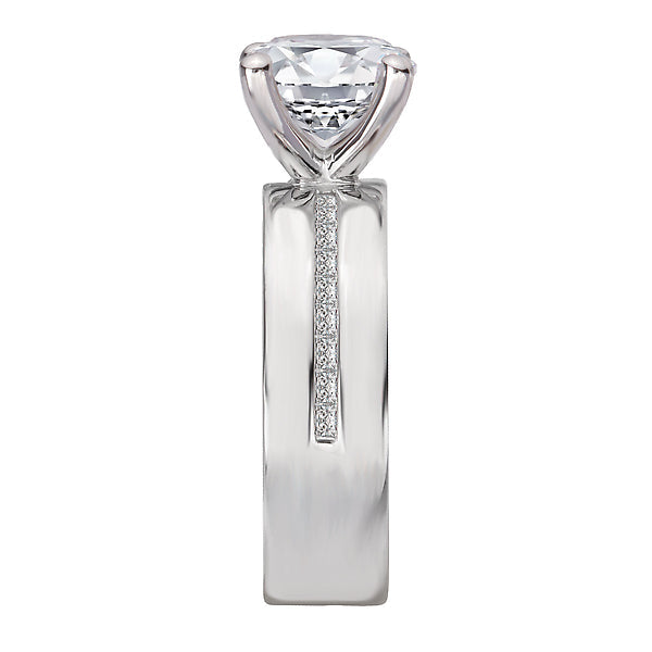 Diamond Semi-Mount Engagement Ring