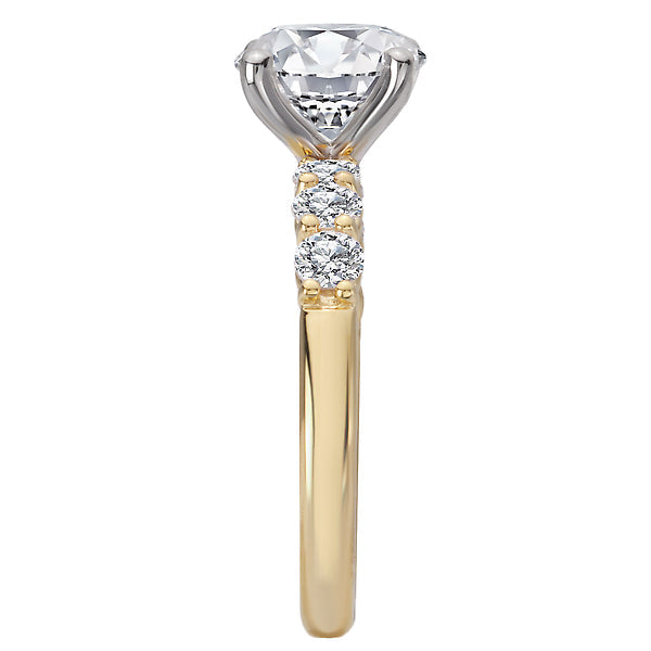 Diamond Semi-Mount Engagement Ring