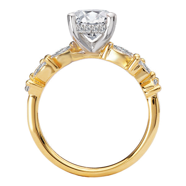 Semi-Mount Diamond Engagement Ring